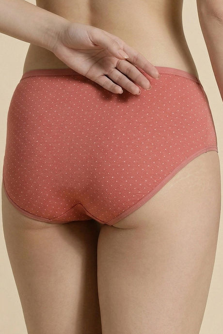 Zivame Medium Rise Full Coverage Hipster Panty (Pack of 3) - Multicolor — image 7